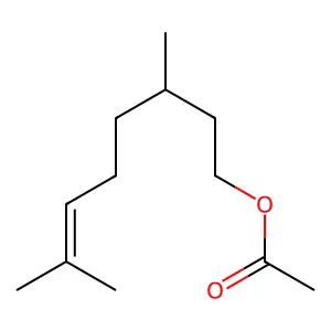 Citronellyl Acetate structure