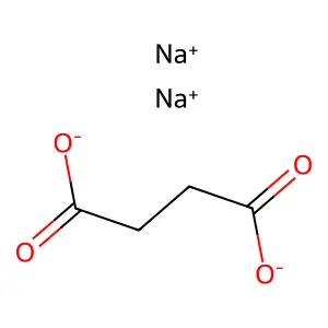 Sodium Succinate structure