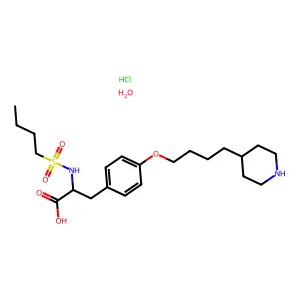 Tirofiban hydrochloride structure