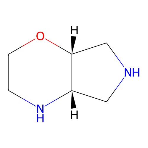Rel-(4aS,7aR)-octahydropyrrolo[3,4-b][1,4]oxazine structure