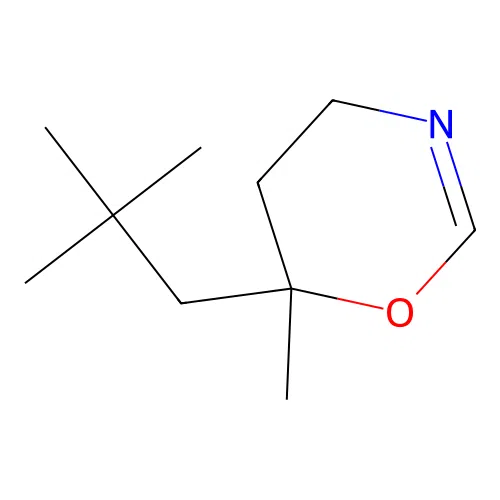 6-(2,2-Dimethylpropyl)-6-methyl-4,5-dihydro-1,3-oxazine structure