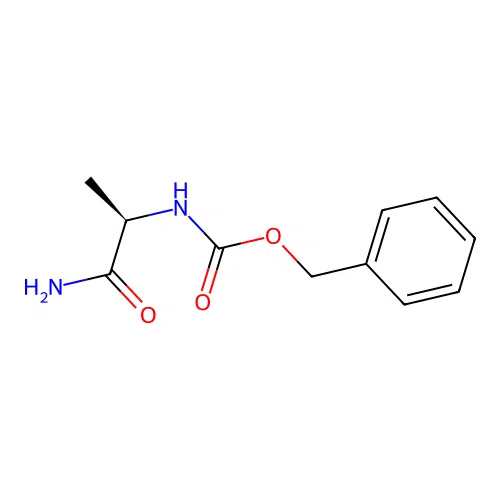 Z-D-Ala-NH2 structure