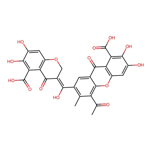 Xanthofulvin structure