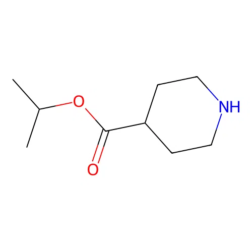 Propan-2-yl piperidine-4-carboxylate structure