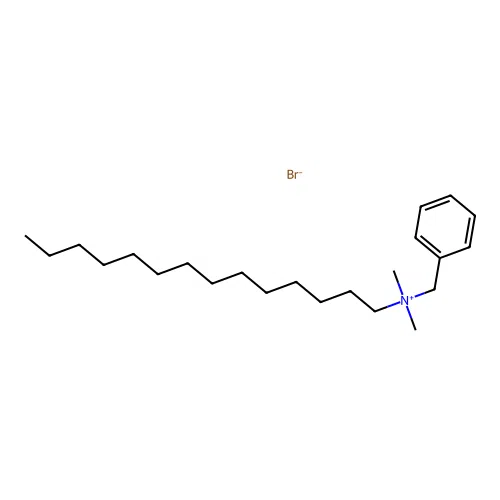 Myristalkonium bromide structure
