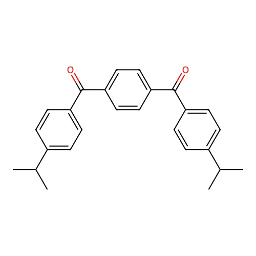 [4-(4-Propan-2-ylbenzoyl)phenyl]-(4-propan-2-ylphenyl)methanone structure