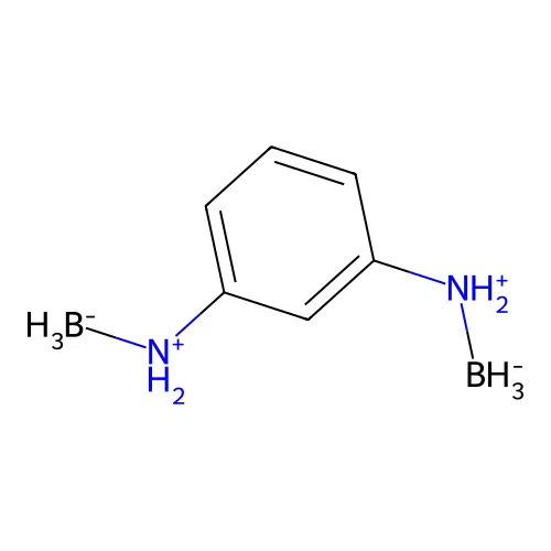 [[3-(Boranuidylazaniumyl)phenyl]azaniumyl]boranuide structure