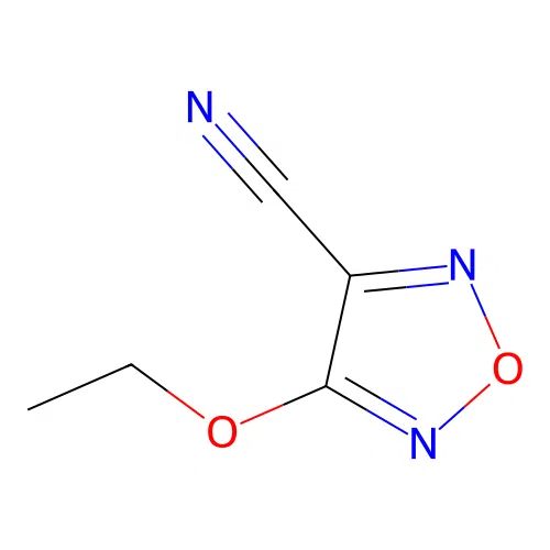 3-Cyano-4-ethoxyfurazan structure