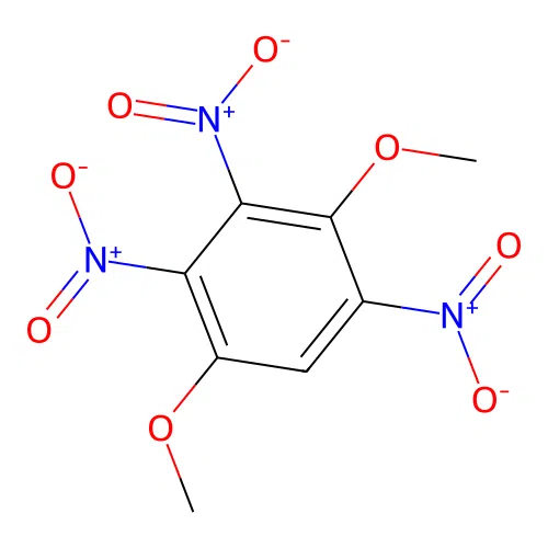Trinitro-1,4-dimethoxybenzene structure