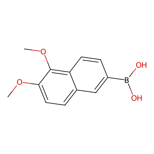 (5,6-dimethoxynaphthalen-2-yl)boronic Acid structure