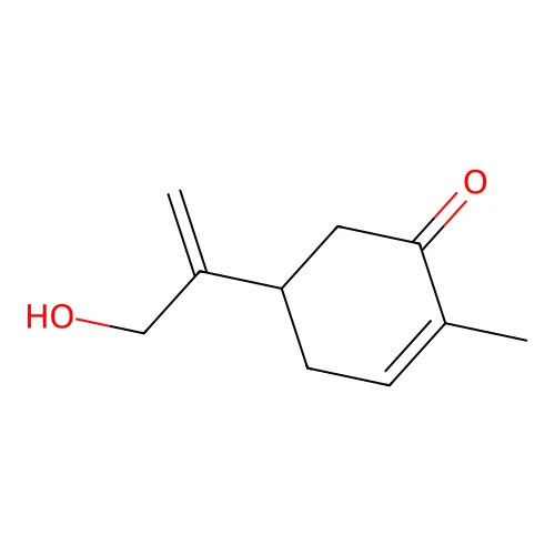 9-Hydroxycarvone structure