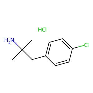 Chlorphentermine Hydrochloride structure
