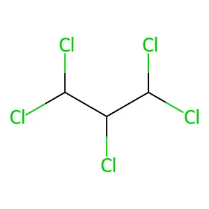 1,1,2,3,3-Pentachloropropane structure