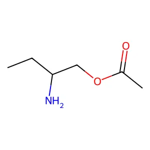 2-Amino-1-butanol acetate structure