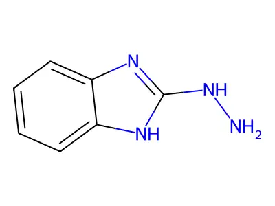 2-hydrazinyl-1H-1,3-benzodiazole structure