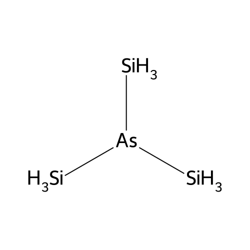 Trisilylarsane structure
