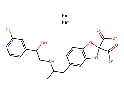 CL-316243 sodium structure