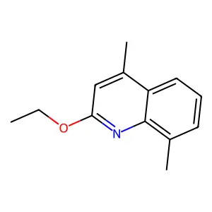 2-Ethoxy-4,8-dimethylquinoline structure