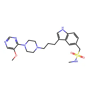 Avitriptan structure