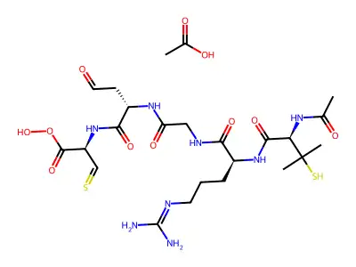 Barium tellurate structure