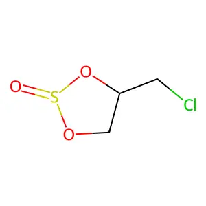 1,3,2-Dioxathiolane, 4-(chloromethyl)-, 2-oxide structure