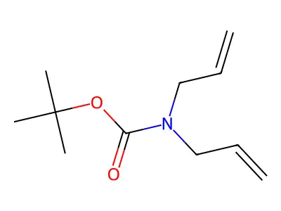 tert-Butyl N,N-diallylcarbamate structure