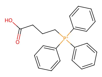 (3-Carboxypropyl)triphenylphosphonium structure