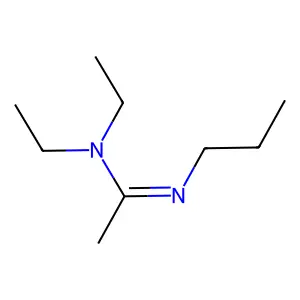 N,N-Diethyl-N'-propylacetamidine structure