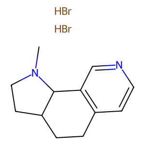 2,3,3a,4,5,9b-hexahydro-1-methyl-1H-pyrrolo(3,2-h)isoquinoline structure