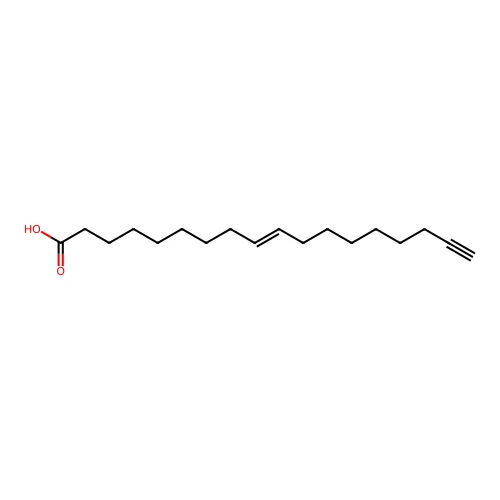 9-Octadecen-17-ynoic acid structure