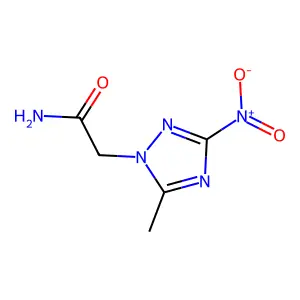 1H-1,2,4-Triazole-1-acetamide, 5-methyl-3-nitro- structure