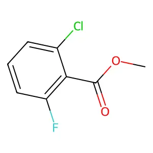 Methyl 2-chloro-6-fluorobenzoate structure