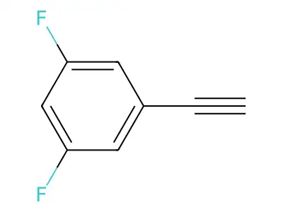 1-Ethynyl-3,5-difluorobenzene structure