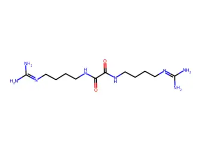 Bis(agmatine)oxalamide structure