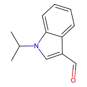 1-(propan-2-yl)-1H-indole-3-carbaldehyde structure