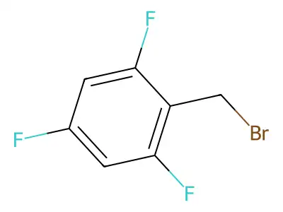 2,4,5-Trifluorobenzyl Bromide structure