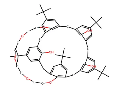 4-tert-butylcalix[5]arene-crown-5-complex structure