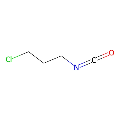 Propane, 1-chloro-3-isocyanato- structure