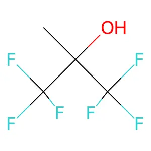 1,1,1,3,3,3-Hexafluoro-2-methylpropan-2-ol structure
