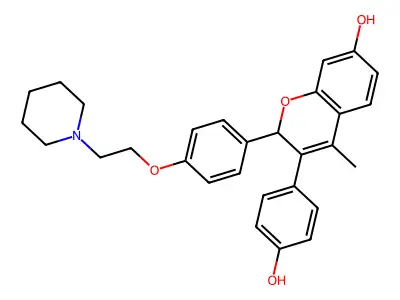 Acolbifene structure