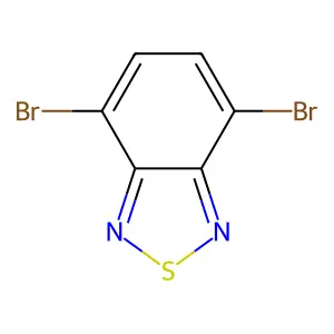 4,7-Dibromo-2,1,3-benzothiadiazole structure