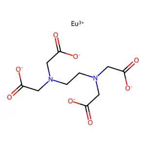 Europium edetate structure