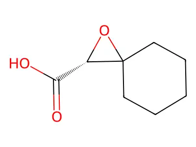 1-Oxaspiro[2.5]octane-2-carboxylic acid structure