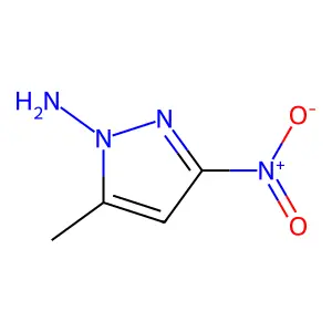 5-Methyl-3-nitro-1H-pyrazol-1-amine structure