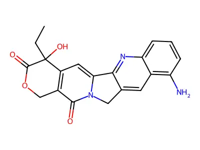 9-Amino-20-camptothecin structure