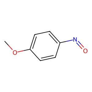 1-Methoxy-4-nitrosobenzene structure