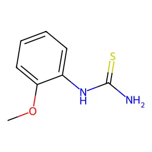 N-(o-Methoxyphenyl)thiourea structure