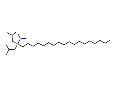 n-Octadecyldiisobutyl(dimethylamino)silane structure