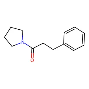 3-Phenyl-1-(pyrrolidin-1-yl)propan-1-one structure