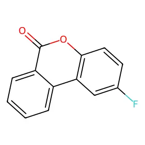 2-Fluoro-6h-benzo[c]chromen-6-one structure